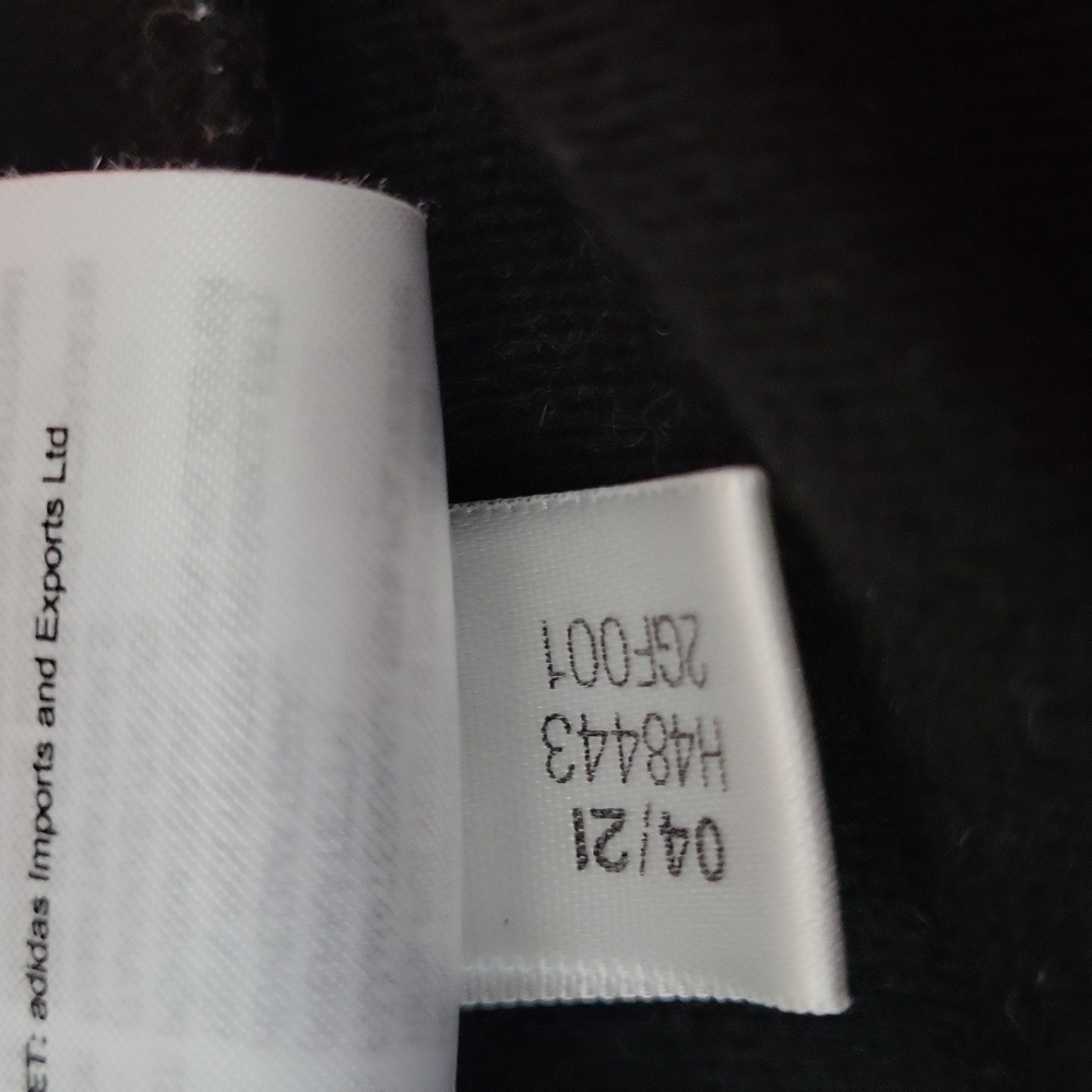 Adidas Black and White Track Jacket - Picture 8 of 9